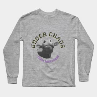 Udder Chaos Farm Sanctuary Long Sleeve T-Shirt